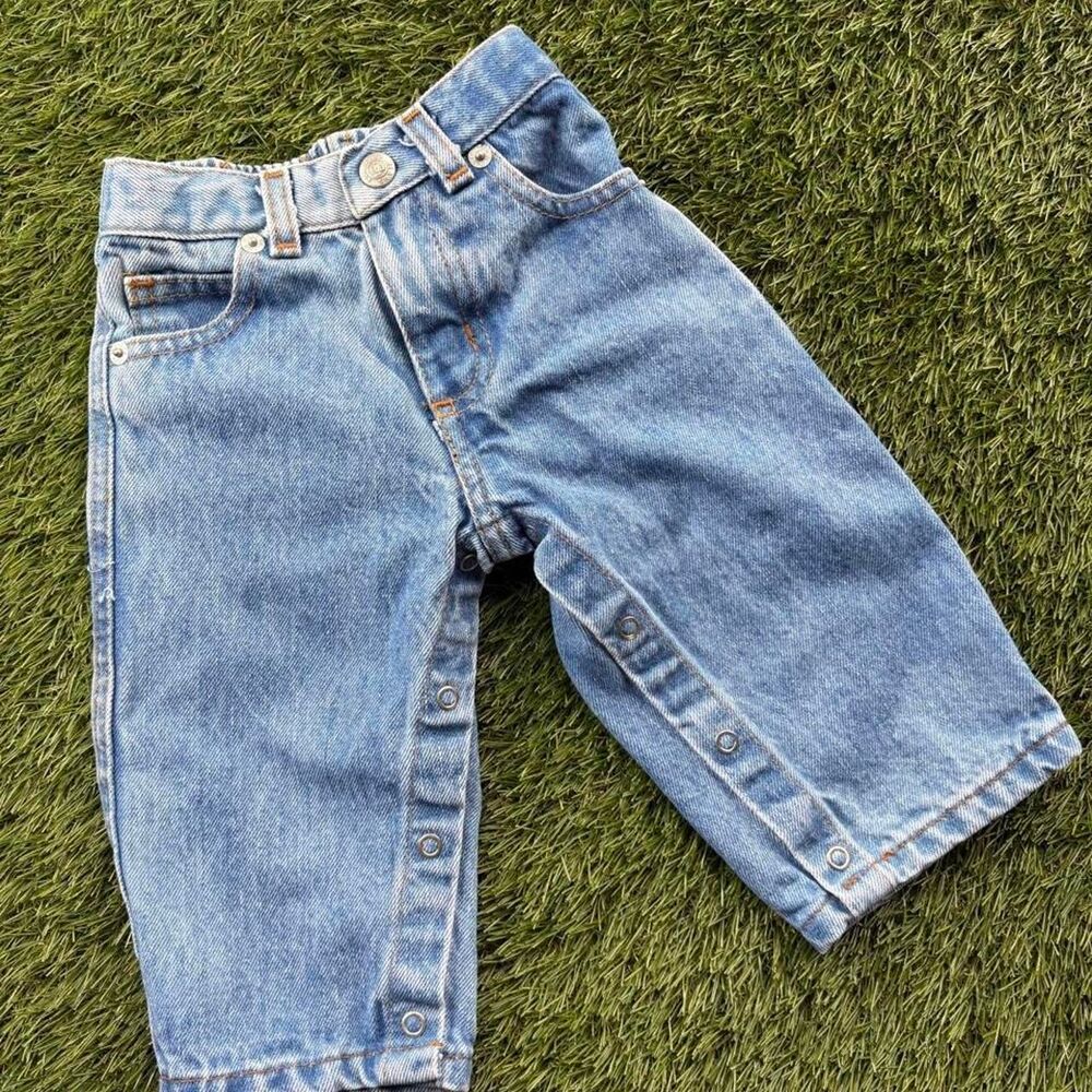 Vintage Polo Jeans Co. Ralph Lauren Snap-Off Denim Pants – 6-12M